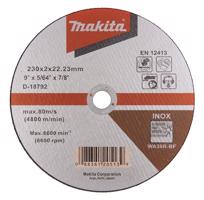 Kovový rezací kotúč Inox Makita 230X2MM D-18792