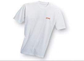 Tričko biele s logom STIHL, 190gr Veľkosť: M