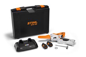 Akumulátorová píla STIHL GTA 40 Variant: 2x akumulátor AS 2 a nabíjačka AL 5-2 + kufrík