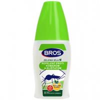 BROS Repelent proti komárom a kliešťom zelená sila 50 ml