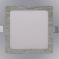 LED panel SQUARE 6W 4200K štvorcový chróm