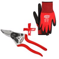 Nožnice FELCO 6 + rukavice FELCO 701-M
