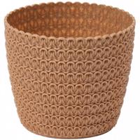 Obal na kvety Magnolia Jersey Eco 16x14 cm svetlohnedý