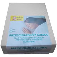 Plachta na posteľ jersey 90x200 kol. 4015 sivá