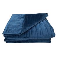 Prikrývka na posteľ  Lido 170x220 indigo Merkury Home