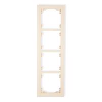 Rámček štvornásobný  beige D DR-4