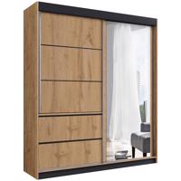 Skriňa craft zlatý 150x215
