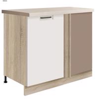 Skrinka do kuchyne Favorit 24d l white
