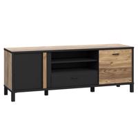 TV stolík Haruki Alpský Smrek/čierny 042025