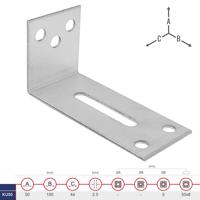 Uholník UA KU50 44x50x100x2.0