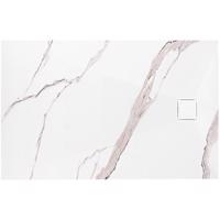 Vanička obdĺžniková Magnum Carrara White 90x120x2,5 Rea K7006