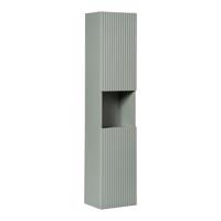 Vysoká skrinka do kúpeľne LINE REED GREEN 80-03-2D šalvia