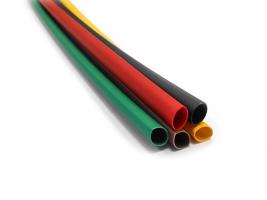Zmršťovacia bužírka polyetylén 1 m 6,4/3,2 mm - čierna